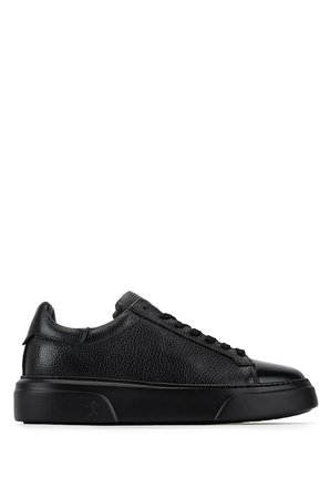 Tamer Tanca Erkek Hakiki Deri Siyah/Siyah Sneakers & Spor Ayakkabı 1212 2501 ERK AYK Y26 SYH TBN/SYH FLTR