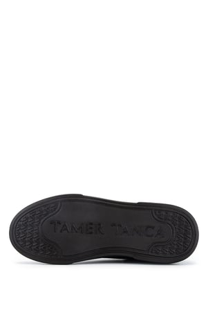 Tamer Tanca Erkek Hakiki Deri Kahverengi Taban Sneakers & Spor Ayakkabı 1212 2501 ERK AYK Y26 KHV TBN/KHV FLTR