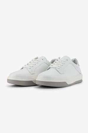 Valmenti Erkek Hakiki Deri Beyaz Sneakers & Spor Ayakkabı 1212 2504 ERK AYK Y26 BYZ FLTR/BYZ MET