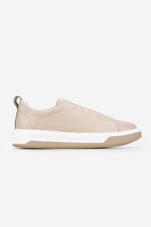 Valmenti Erkek Hakiki Deri Bej Floter Sneakers & Spor Ayakkabı 1212 2505 ERK AYK Y26 BEJ FLTR