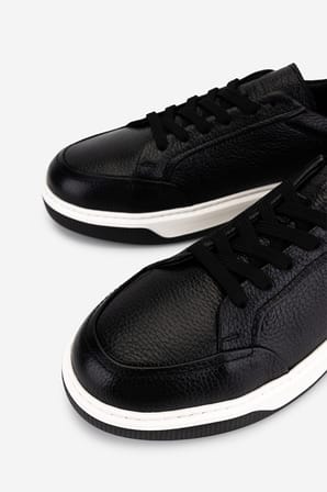Valmenti Erkek Hakiki Deri Siyah Floter Sneakers & Spor Ayakkabı 1212 2506 ERK AYK Y26 SIYAH FLTR