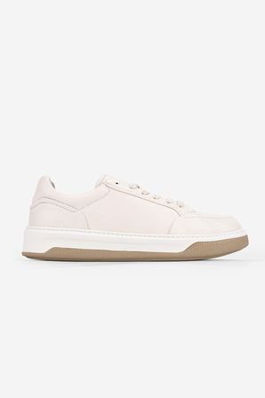 Valmenti Erkek Hakiki Deri Fildişi Sneakers & Spor Ayakkabı 1212 2506 ERK AYK Y26 FILDISI BYZ FLTR