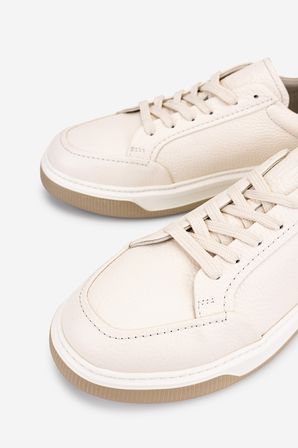 Valmenti Erkek Hakiki Deri Fildişi Sneakers & Spor Ayakkabı 1212 2506 ERK AYK Y26 FILDISI BYZ FLTR