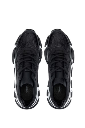 Tamer Tanca Erkek Hakiki Deri Siyah Sneakers & Spor Ayakkabı 1145 12546-Y ERK AYK Y246 SIYAH KMS