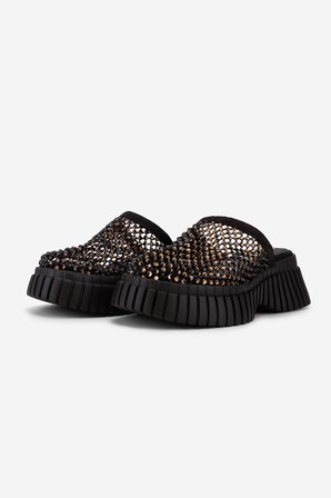 Valmenti Kadın Deri & Suni Kahverengi Düz Terlik 1141 581 BN TRLK Y26 BROWN SUEDE