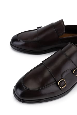 Tamer Tanca Erkek Hakiki Deri Kahverengi Loafer Ayakkabı 1171 315-01 ERK AYK Y26 KAHVE DR