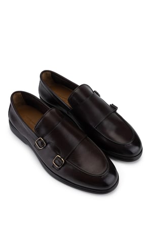 Tamer Tanca Erkek Hakiki Deri Kahverengi Loafer Ayakkabı 1171 315-01 ERK AYK Y26 KAHVE DR