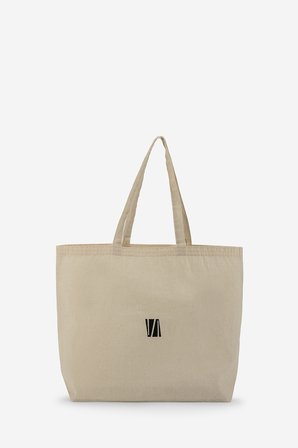 Valmenti Unisex Tekstil Siyah Bez Poşet Çanta 1223 VLMNT-2 BEZ POSET NTRL KTN/SYH YZ