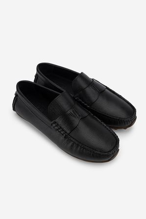 Valmenti Erkek Hakiki Deri Siyah Loafer Ayakkabı 1202 500-118 ERK AYK Y26 SIYAH SRZ FL
