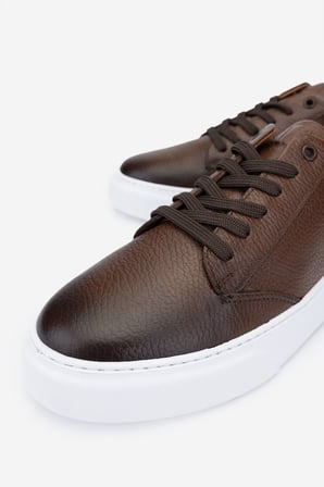 Valmenti Erkek Hakiki Deri Kahverengi Sneakers & Spor Ayakkabı 1212 2509 ERK AYK SK26-27 KAHVE FLTR