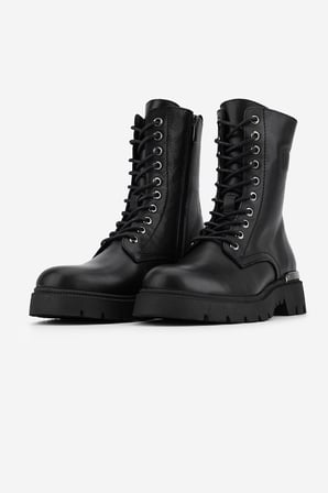 Valmenti Kadın Hakiki Deri Siyah Casual Bot 1228 DT96 BN BOT SK26-27 SIYAH DR
