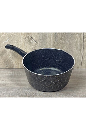 Morelli Granit 20 cm Sütlük Siyah&Gold