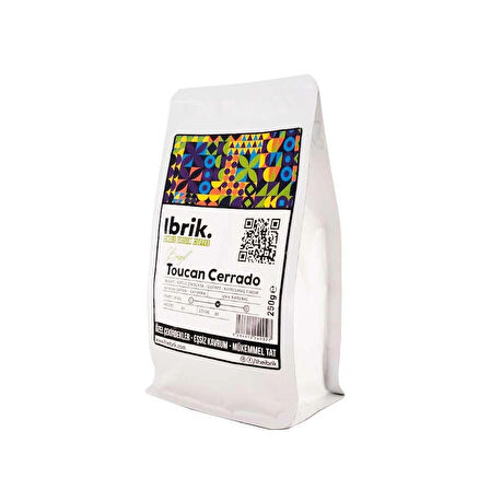 Brazil Toucan Cerrado Single Origin Çekirdek Kahve 250Gr