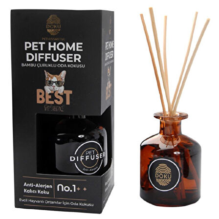 Doku Pet Cosmetic Pet Home Diffuser Evcil Hayvanlı Ortamlar İçin Oda Kokusu 200 ml