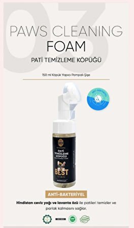Doku Pet Cosmetic Kedi ve Köpek Pati Temizleme Köpüğü 150 ml