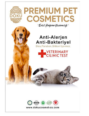 Doku Pet Cosmetic Kedi ve Köpek Pati Temizleme Köpüğü 150 ml
