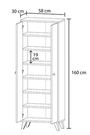 POYRAZ NO 1 ÇOK AMAÇLI DOLAP