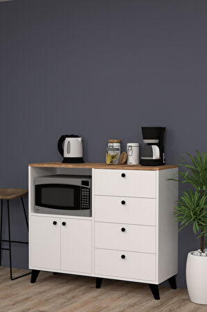 RANA CEKMECELİ MIKRODALGA FIRIN DOLABI