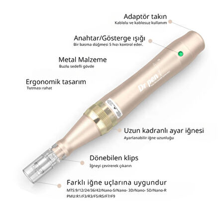 Dr.pen M5W Dermapen Cihazı