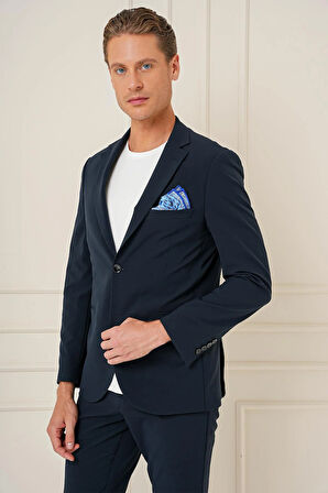 C 680 Slim Fit Lacivert Spor Ceket