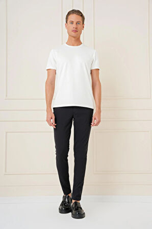 P 1161 Slim Fit Siyah Klasik Pantolon