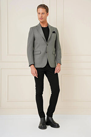 C 685 Slim Fit Haki Spor Ceket