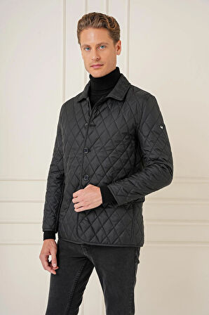 KA 081 Slim Fit Siyah Spor Kaban