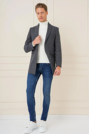 KA 084 Slim Fit Lacivert Spor Kaban