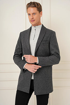 KA 084 Slim Fit Antrasit Spor Kaban
