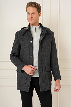 KA 083 Slim Fit Antrasit Spor Kaban
