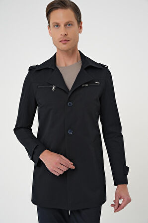 KA 086 Slim Fit Lacivert Spor Kaban