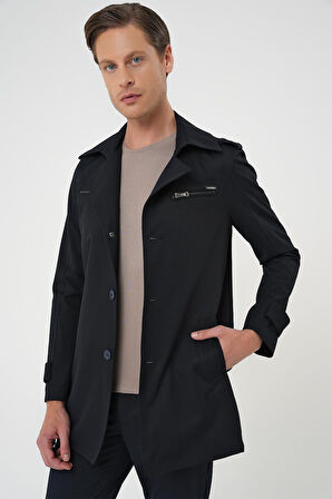 KA 086 Slim Fit Lacivert Spor Kaban