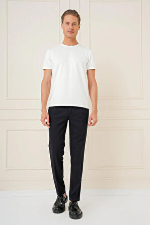 P 1164 Slim Fit Siyah Klasik Pantolon