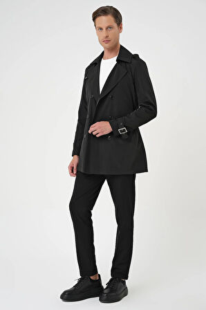 TRENÇKOT 04 Siyah Pardösü