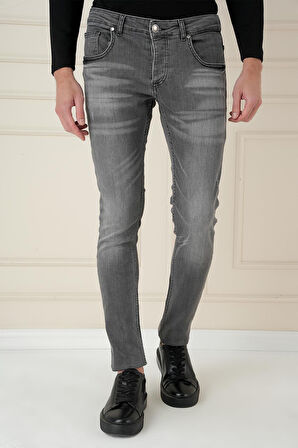DENİM PNT 125 Gri Jean Pantolon