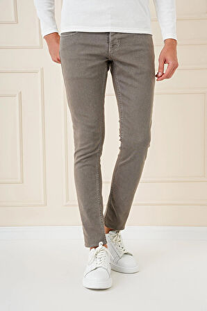 DENİM PNT 124 Haki Jean Pantolon