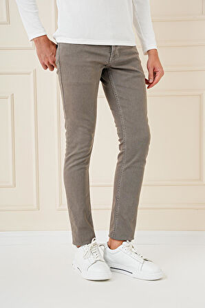 DENİM PNT 124 Haki Jean Pantolon