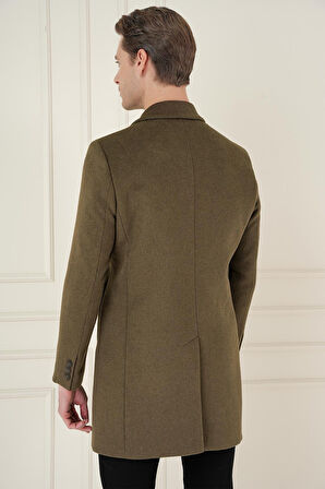 PLT 084 Tütün Klasik Palto