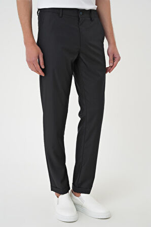 P 1165 Slim Fit Füme Klasik Pantolon