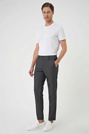 P 1165 Slim Fit Antrasit Klasik Pantolon