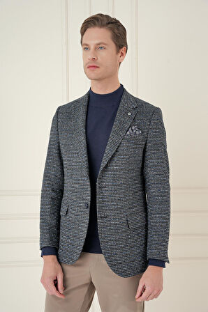 C 693 Slim Fit Siyah Spor Ceket