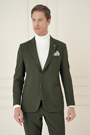 C 694 Slim Fit Nefti Spor Ceket