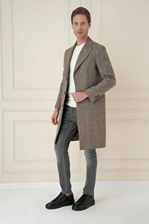 PLT 085 Haki Klasik Palto