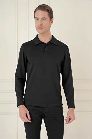 TS 893 Slim Fit Siyah Spor T-Shirt