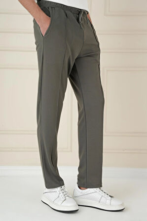 ATP 034 Slim Fit Haki Spor Pantolon