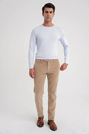 TS 870 T-SHIRT Slim BUZ MAVI CASUAL