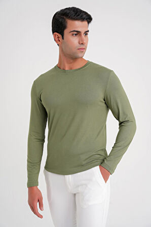 TS 870 T-SHIRT Slim A.HAKI CASUAL