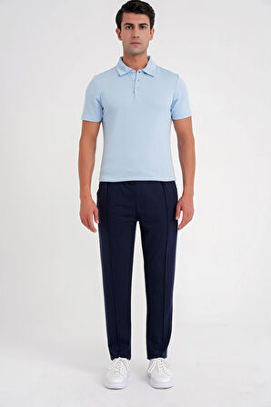 ATP 034  PANTOLON Slim LACİVERT