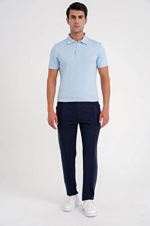 ATP 034  PANTOLON Slim LACİVERT