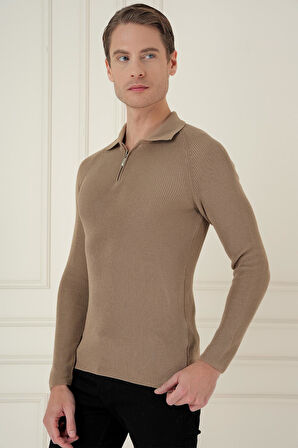 TR 878 TRİKO SLİM FİT VİZON BASİC